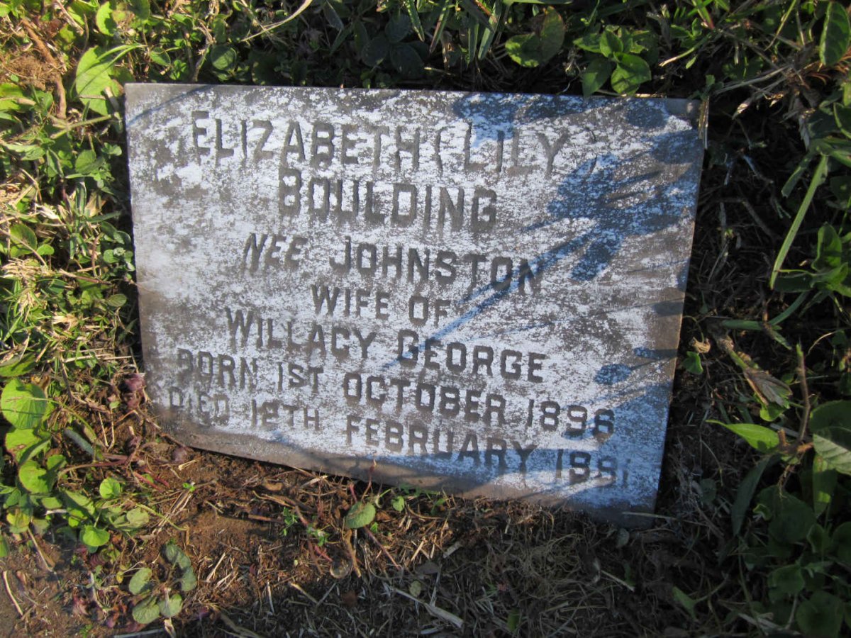 GOULDING Elizabeth Lily nee JOHNSTON 1898-1981