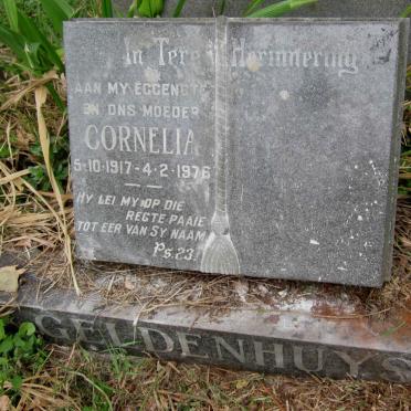 GELDENHUYS Cornelia 1917-1976