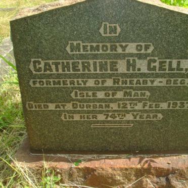 GELL Catherine H. -1937