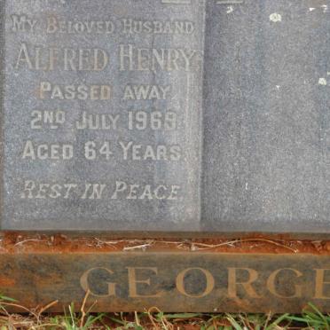 GEORGE Alfred Henry -1969