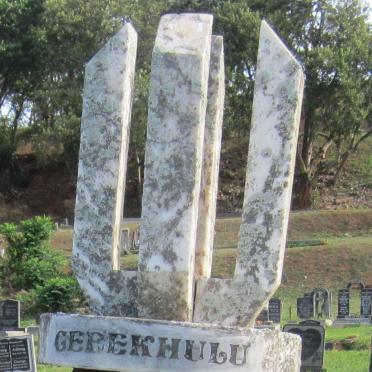 GEBEKHULU Mduduzi Emmanuel 1965-2002