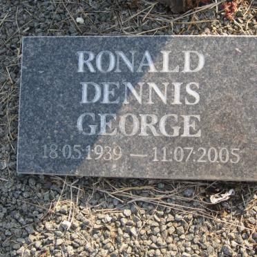 GEORGE Ronald Dennis 1939-2005