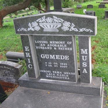GUMEDE Eric Musa 1945-2007