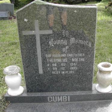 GUMBI Theophilus Noethu 1941-1993