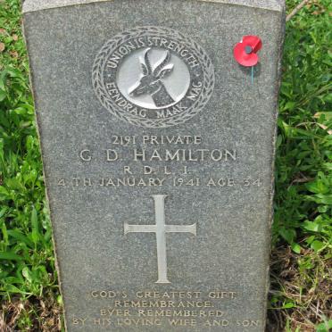 HAMILTON G.D. -1941