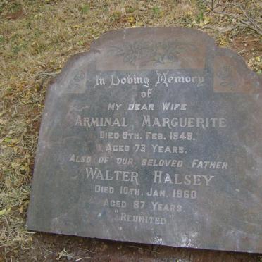 HALSEY Walter -1960 &amp; Arminal Marguerite -1945