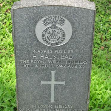 HALSTEAD Herbert -1942