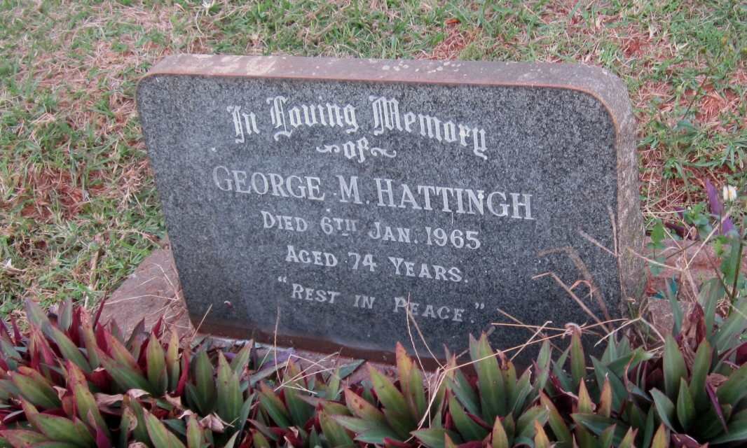 HATTINGH George M. -1965