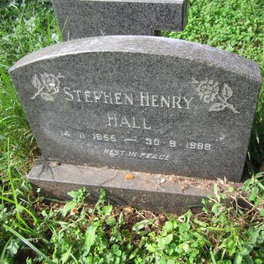 HALL Stephen Henry 1955-1988
