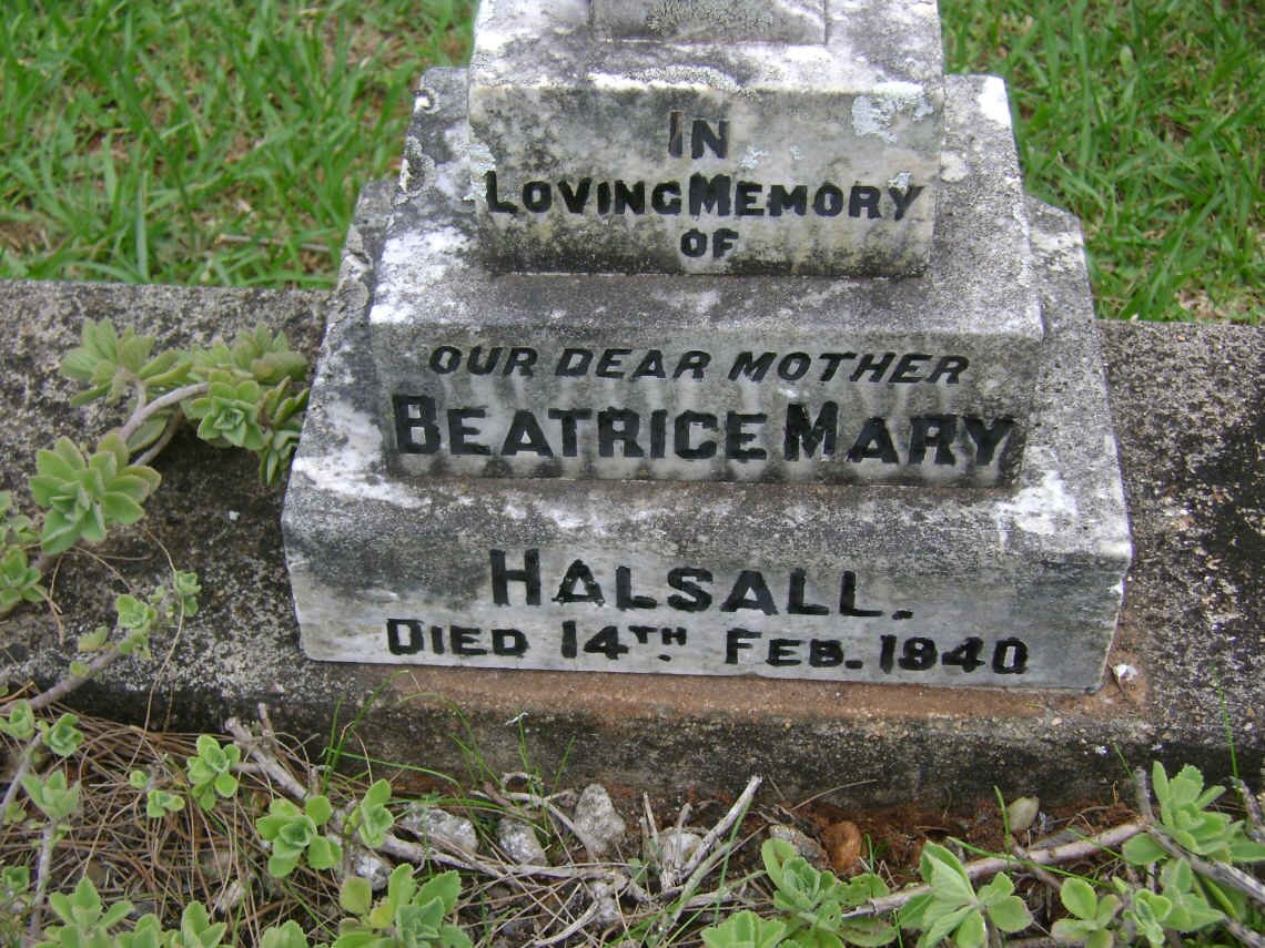 HALSALL Beatrice Mary -1940