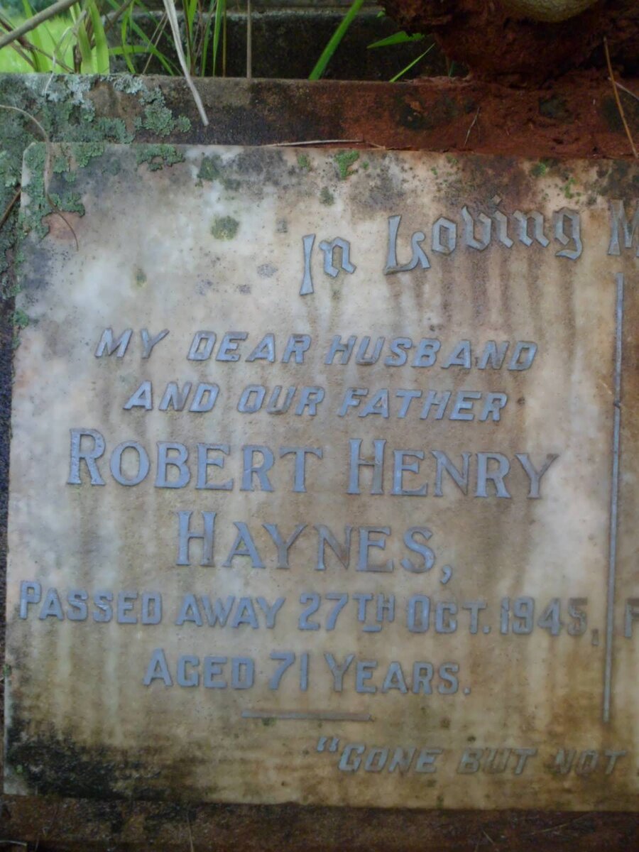 HAYNES Robert Henry -1945 &amp; Amiee Marie -1951