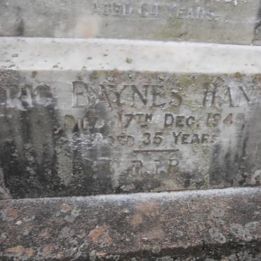 HANNAH Maria -1938 :: HANNAH Jack -1925 :: HANNAH Eric Baynes -1945