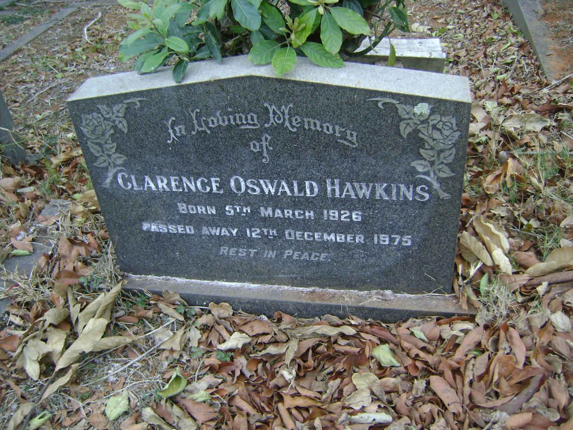 HAWKINS Clarence Oswald 1926-1975