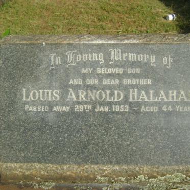 HALAHAN Louis Arnold -1953