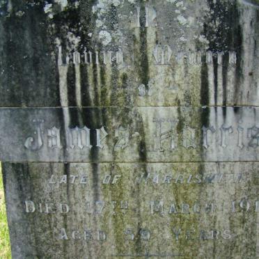 HARRIS James -1911 :: HARRIS Wilson -1936 :: HARRIS Maud Ann -1973 