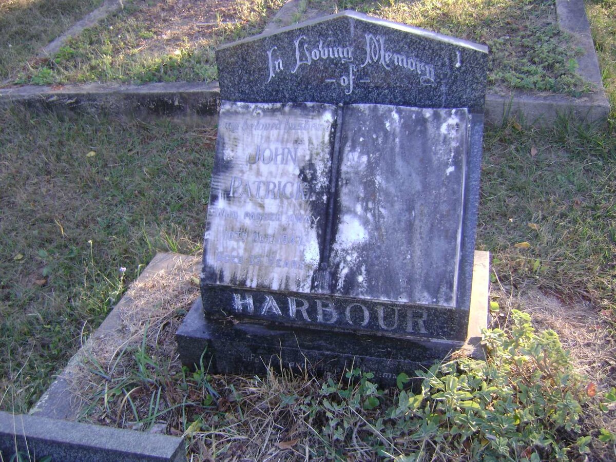 HARBOUR John Patrick -1947 :: BOWLLY Alick -1980