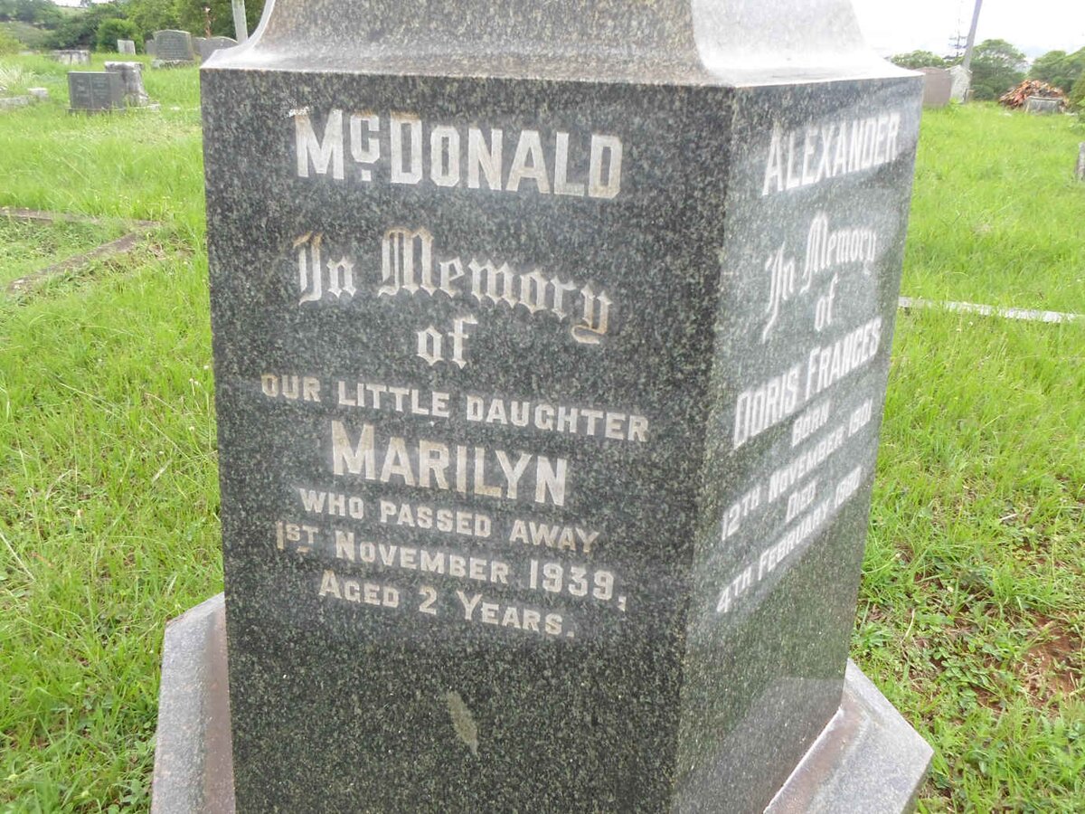 McDONALD Marilyn -1939