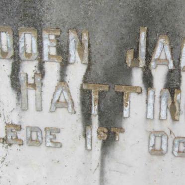 HATTINGH Gideon Jacobus -1930