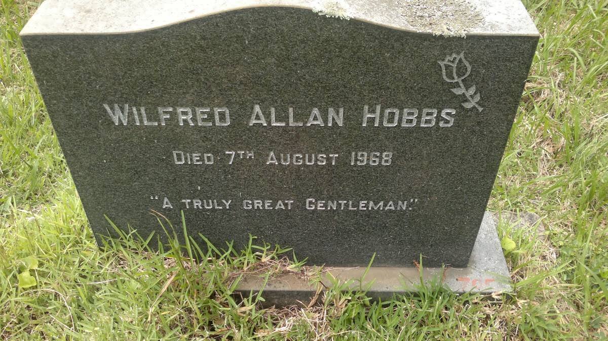 HOBBS Wilfred Allan -1968