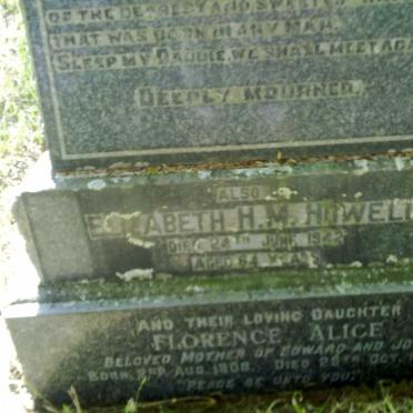 HOWELL Elizabeth H.M. -1942 :: BOWER Florence Alice 1908-1960