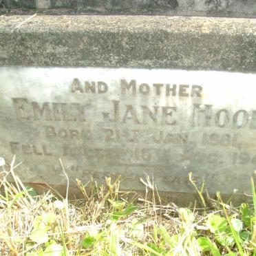 HOOD Emily Jane 1881-1945