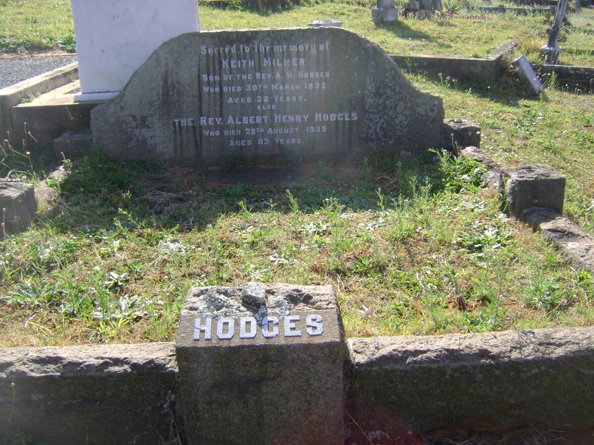 HODGES Albert Henry -1939 :: HODGES Keith Milner -1932