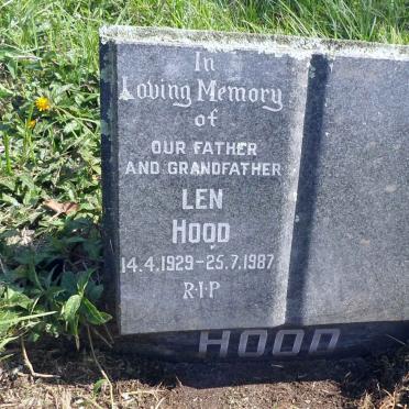 HOOD Len 1929-1987