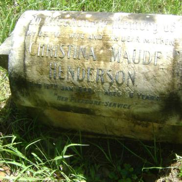 HENDERSON Christina Maude -1949