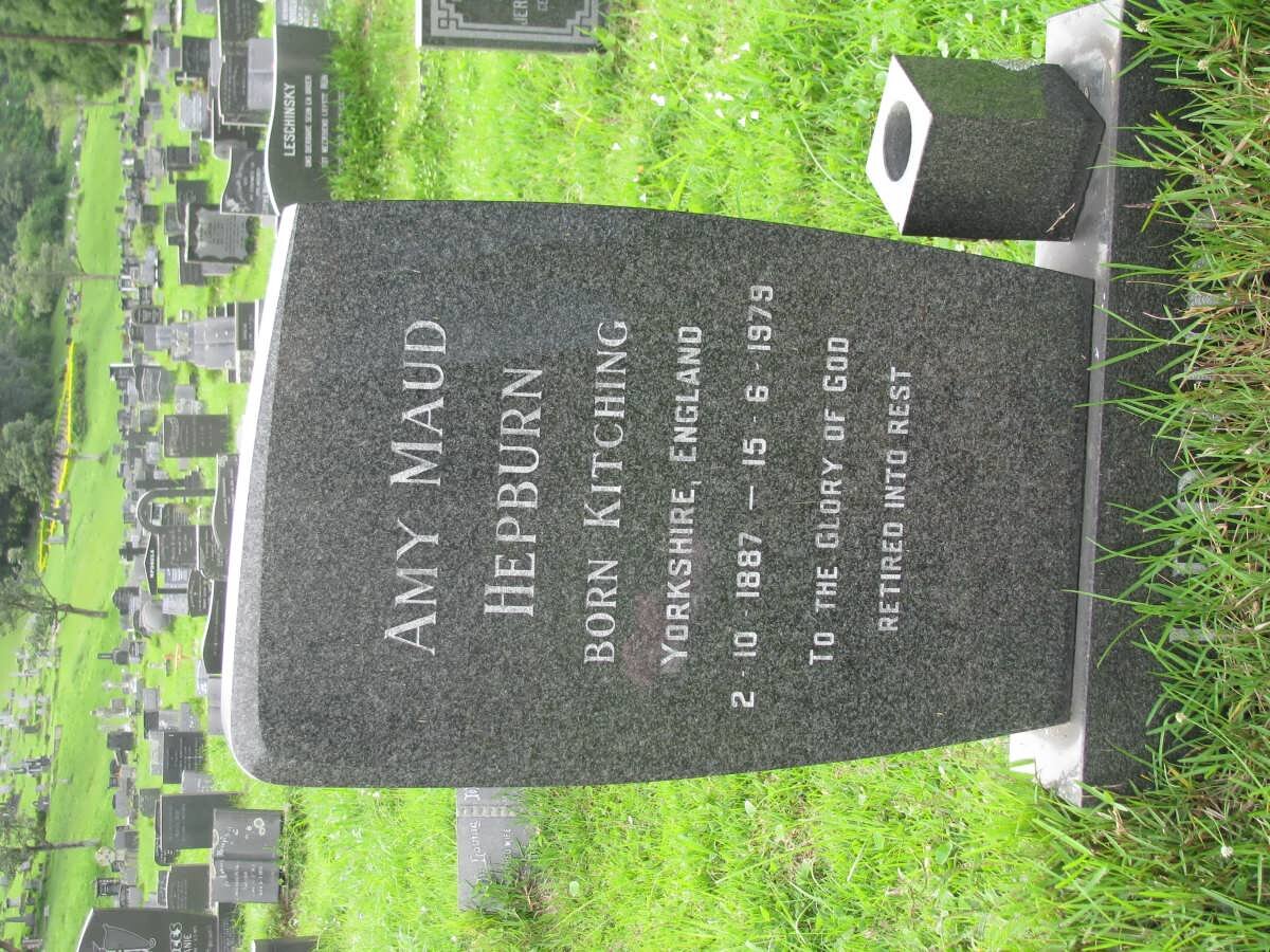 HEPBURN Amy Maud nee KITCHING 1887-1979