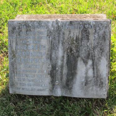 HEATHFIELD Elizabeth Hendricka -1955