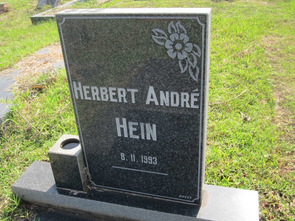 HEIN Herbert Andre -1993