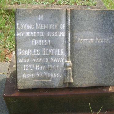 HEATHER Ernest Charles -1948