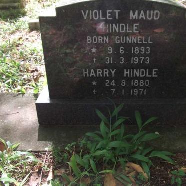 HINDLE Harry 1880-1971 &amp; Violet Maud GUNNELL 1893-1973