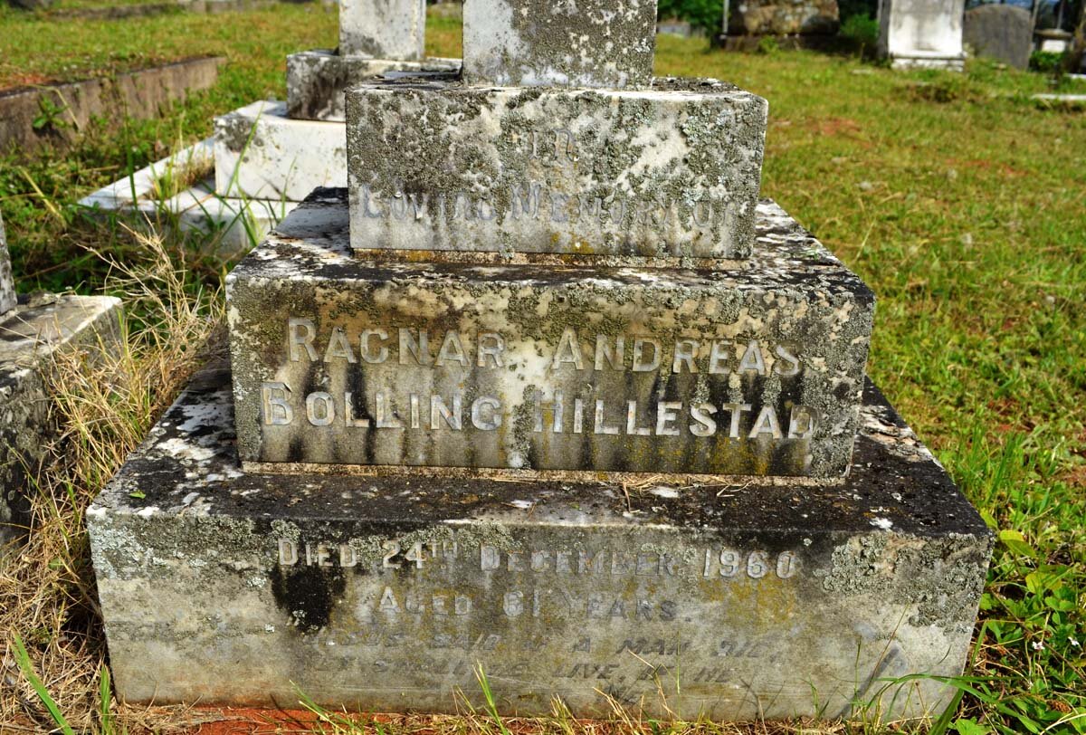 HILLESTAD Ragnar Andreas Bolling 1899-1960