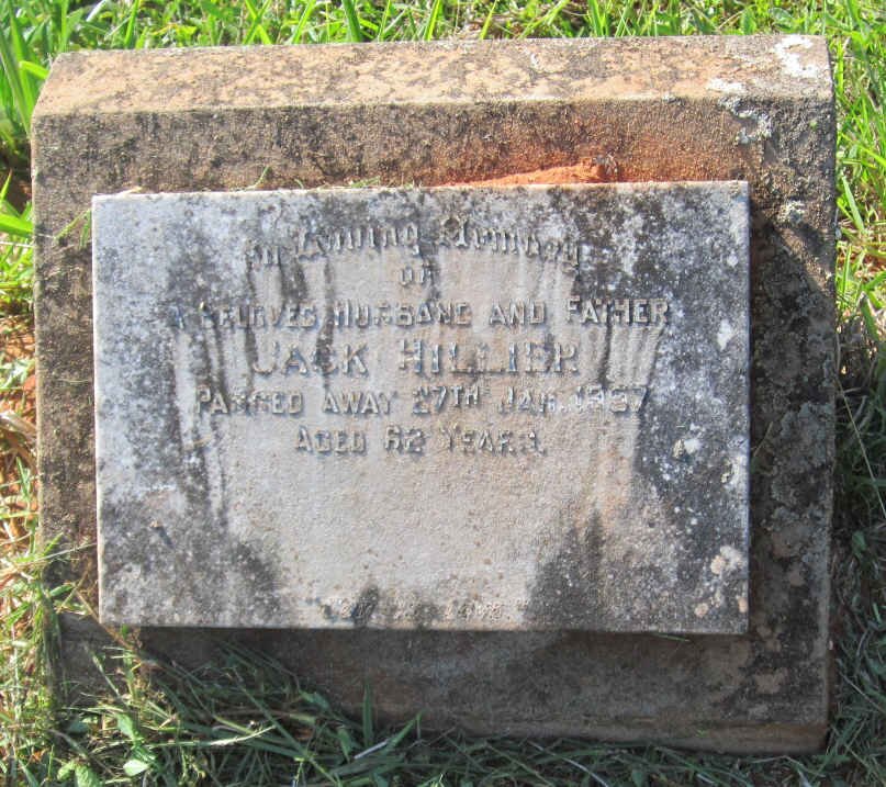 HILLIER Cyril John -1957