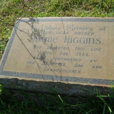 HIGGINS Annie -1945