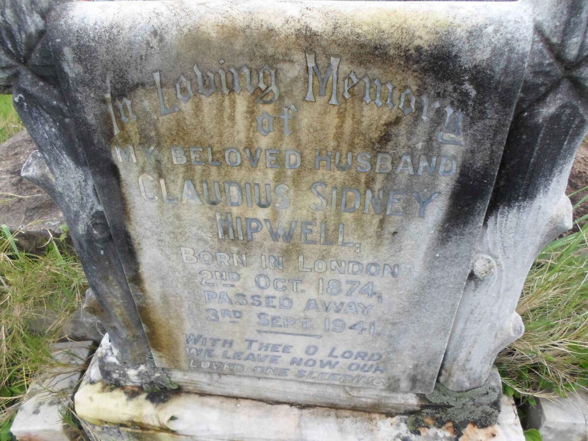 HIPWELL Claudius Sidney 1874-1941