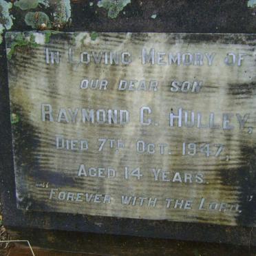 HULLEY Raymond C. -1947
