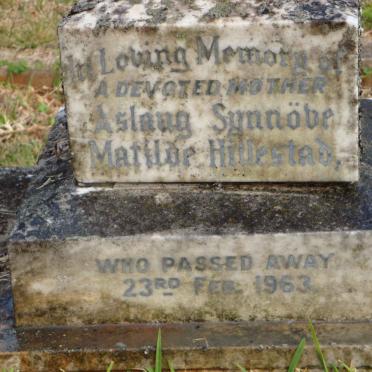 HULESTAD Aslaug Synnöve Matilde -1963