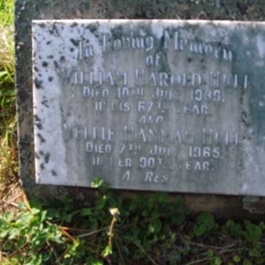 HULL William Harold -1939 &amp; Nellie Hannah -1965