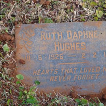 HUGHES Ruth Daphne 1926-1988