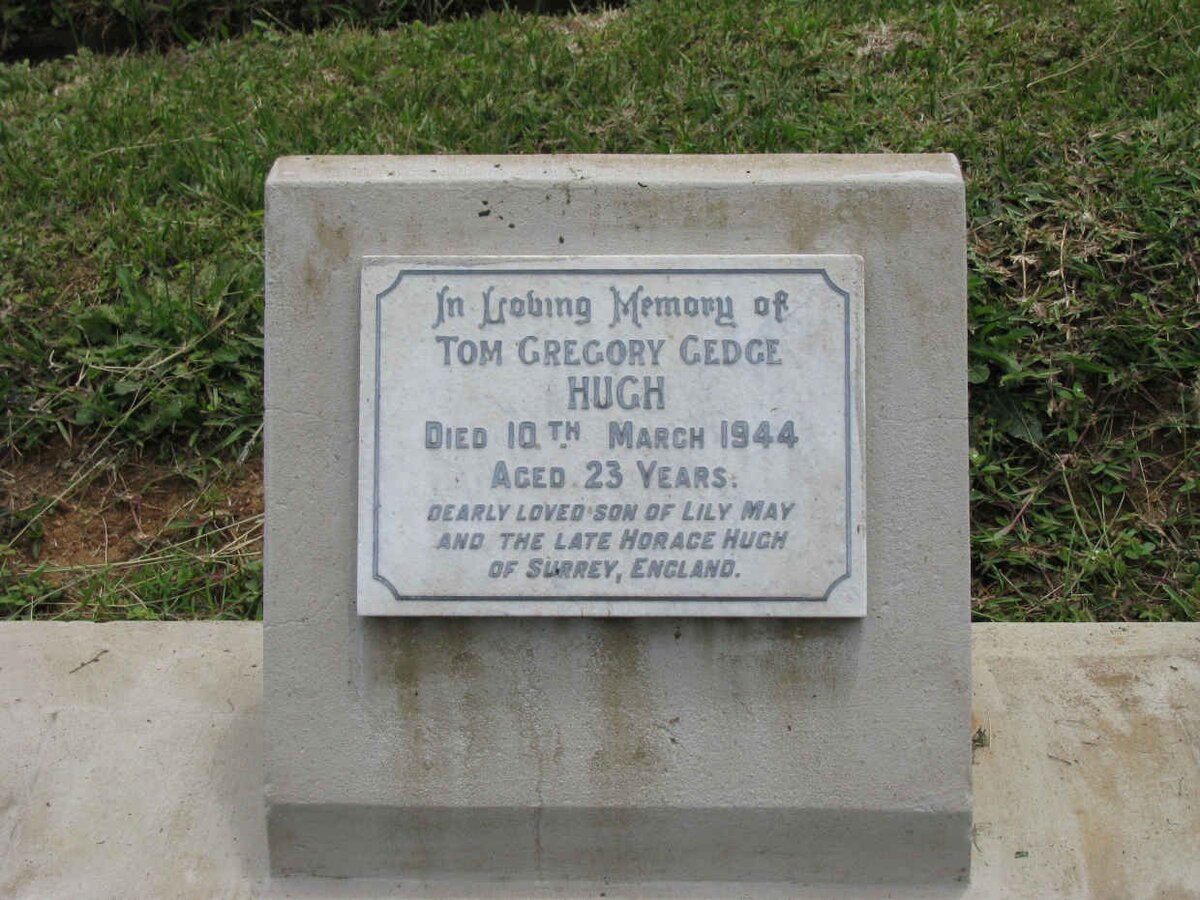 HUGH Tom Gregory Gedge -1944