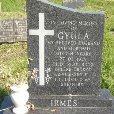 IRMES Gyula 1939-2002