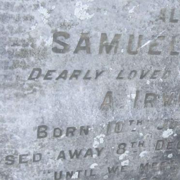 IRVINE Samuel 1877-1950 &amp; Agnes Duncan 1879-1951 :: IRVINE Hugh 1905-1931