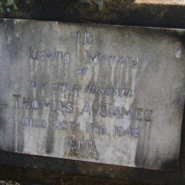 JAMES Thomas A. -1948