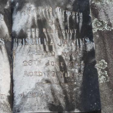 JAKINS Mary -1950 :: JAKINS Priscilla -1964