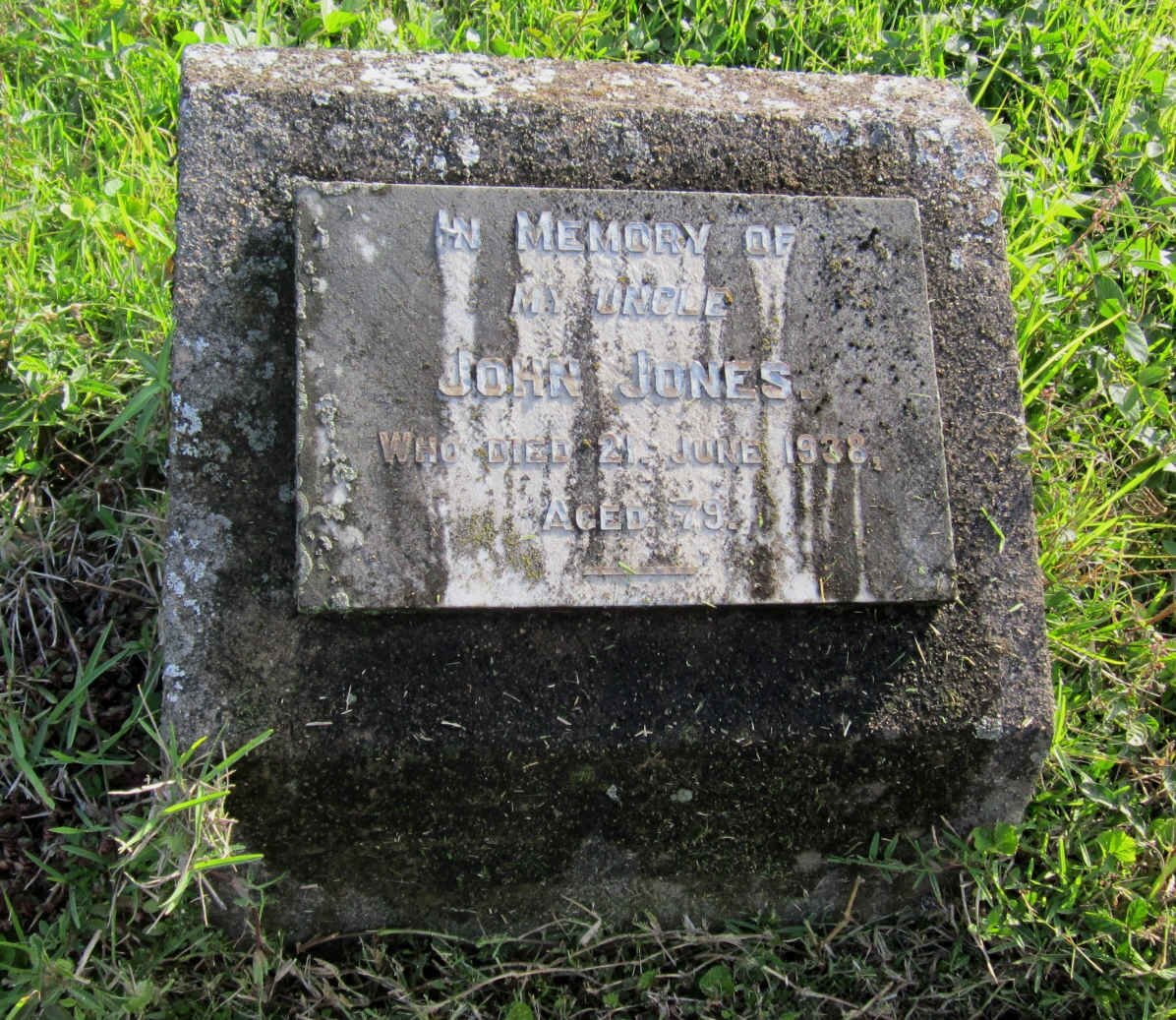JONES John -1938