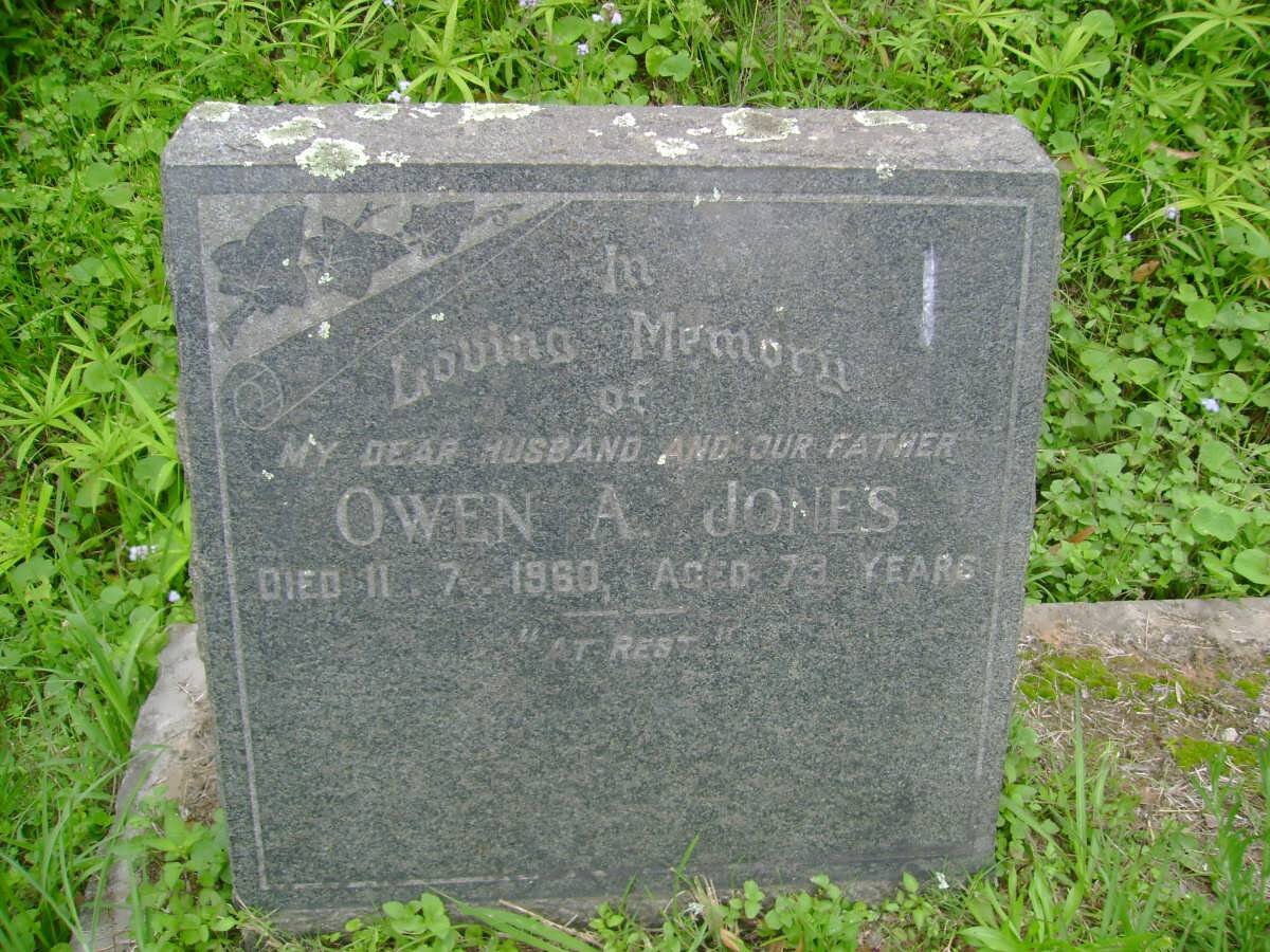 JONES Owen A. -1960