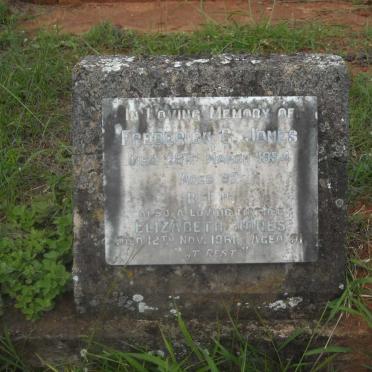 JONES Frederick G. -1954 &amp; Elizabeth -1961