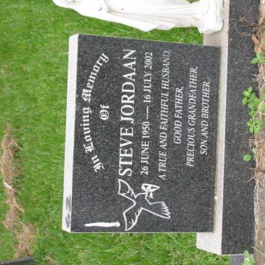 JORDAAN Steve 1950-2002